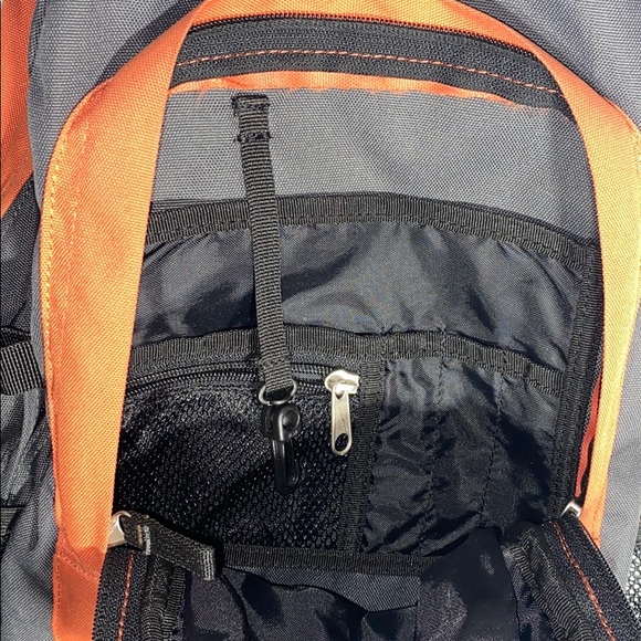 Eddie Bauer Orange and Grey Backpack - Picture 5 of 9